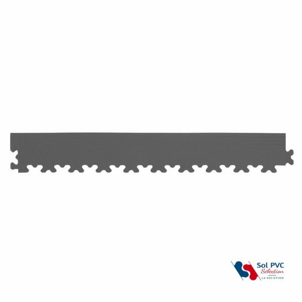 Zoom bordures de finition gris foncé